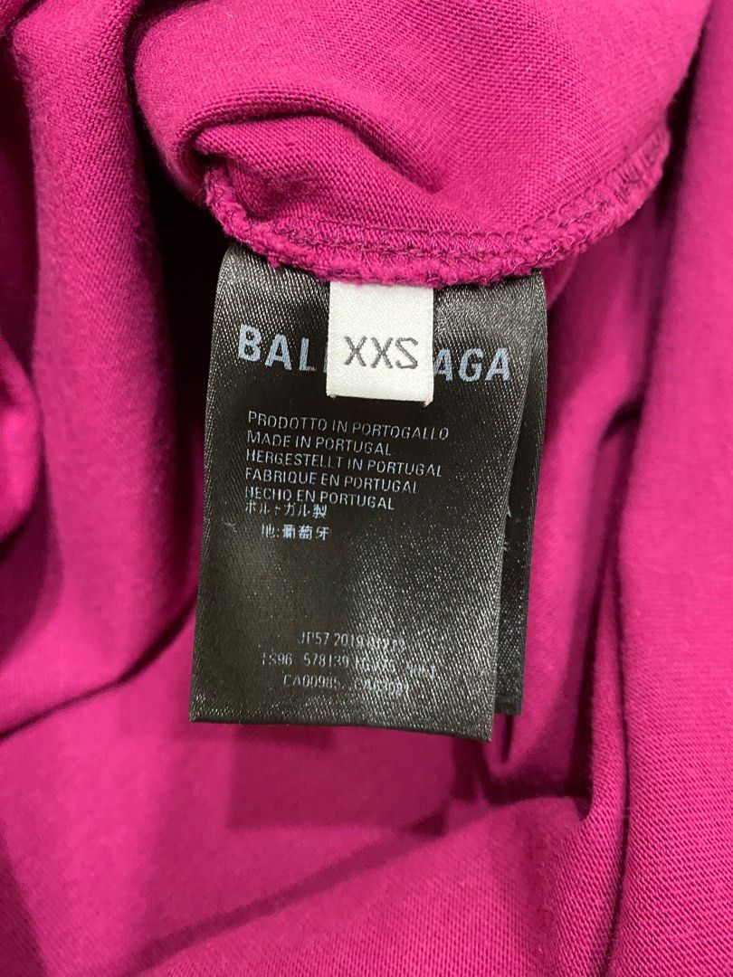 light purple balenciaga shirt