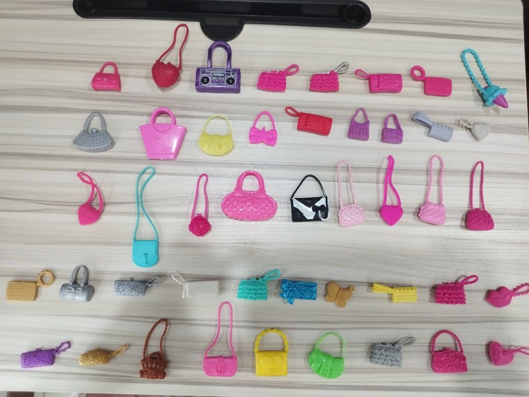 Barbie dolls accessories and bags for sale