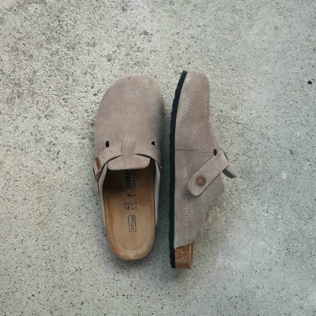 Gray birks top