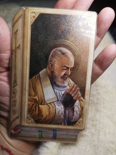 Blessed in Vatican Rome beautiful Padre Pio prayer card