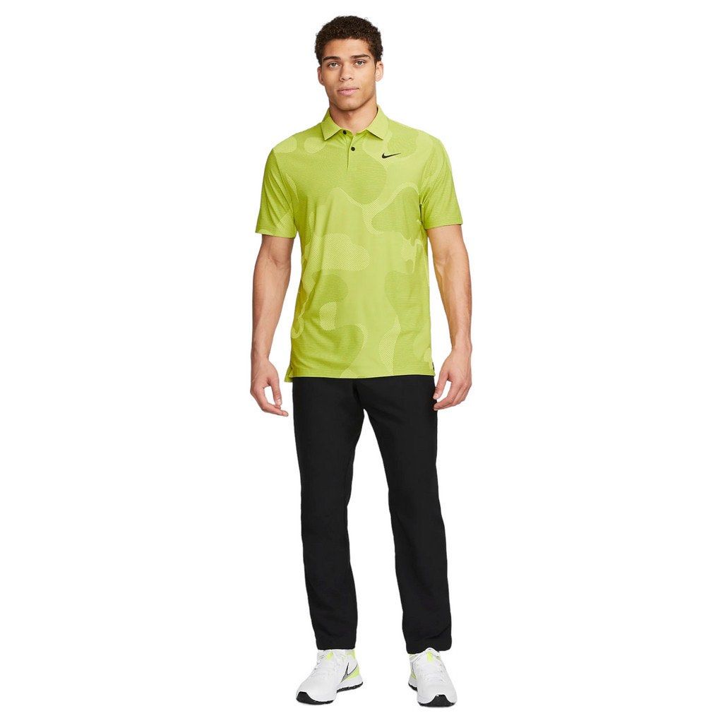 nike green camo golf shirt