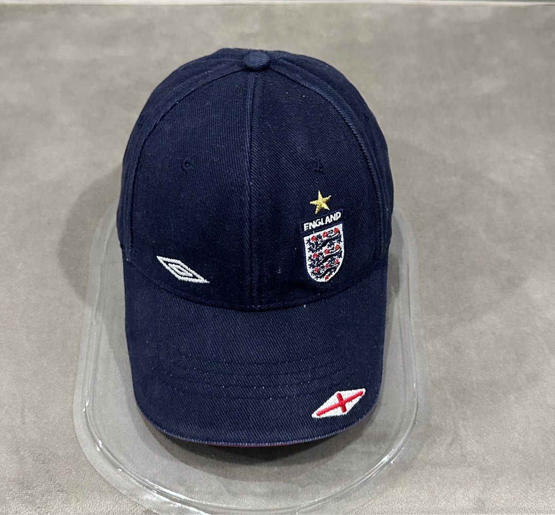 新品 Vintage 00s アンブロ England Navy Cap
