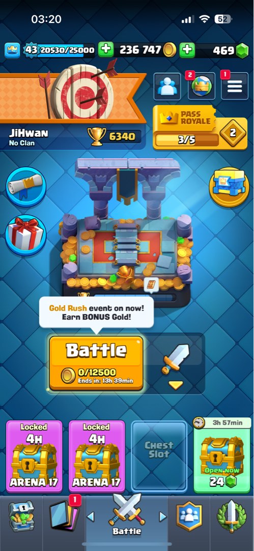 Selling clash royale new arrivals account