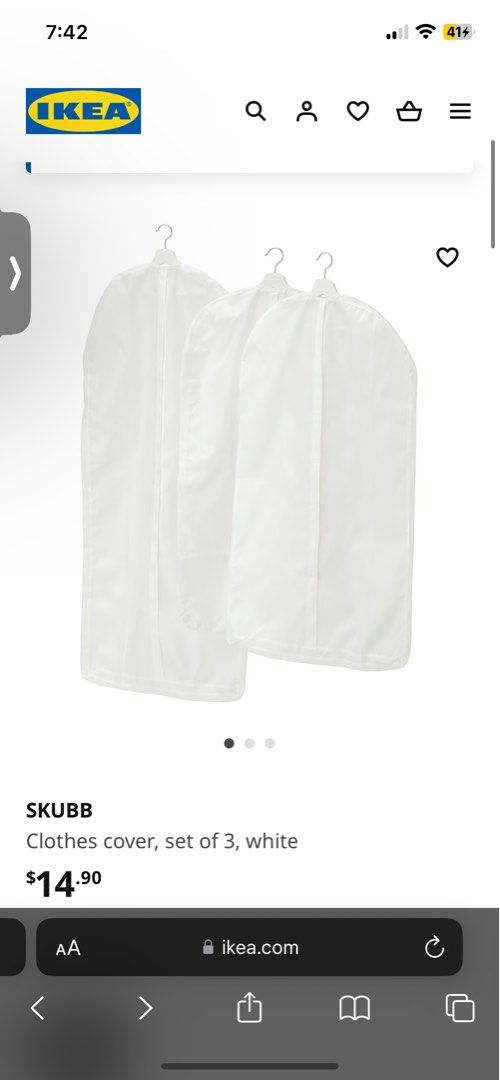 Clothes cover IKEA Furniture Home Living Home Improvement Organisation Clothes Drying Rack on Carousell