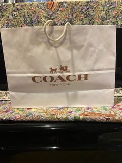 Coach Paper Bag