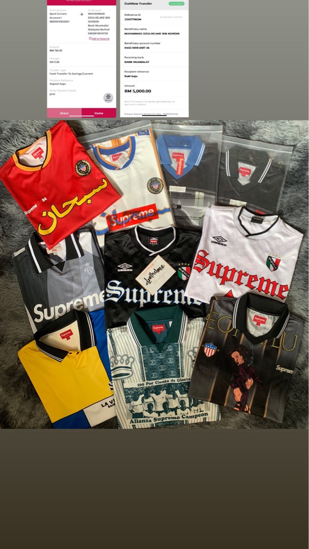 [COMBO] Supreme Jersey