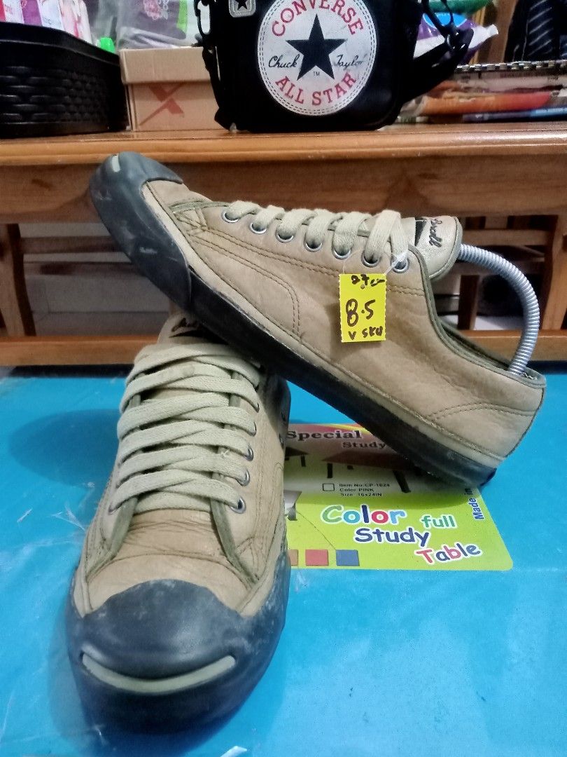 Converse john cheap varvatos brown leather