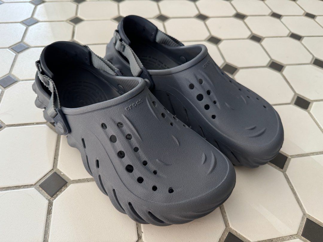 Crocs Echo Clog Storm M9W11 Men s Fashion Footwear Casual