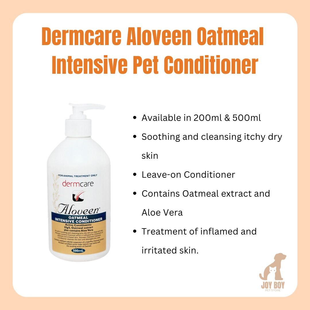 Dermcare aloveen oatmeal conditioner top