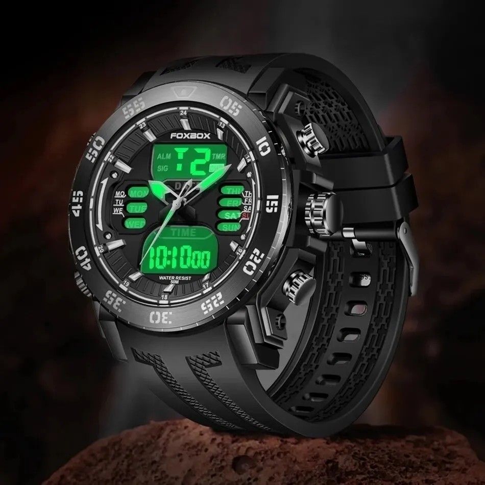 Digital wrist watch for men clearance