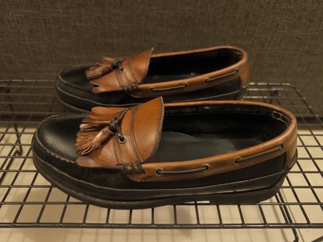 Dockers Leather Loafers Boat Shoes UK9 US10 EU43