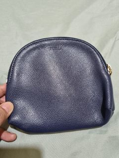 Furla navy coin purse