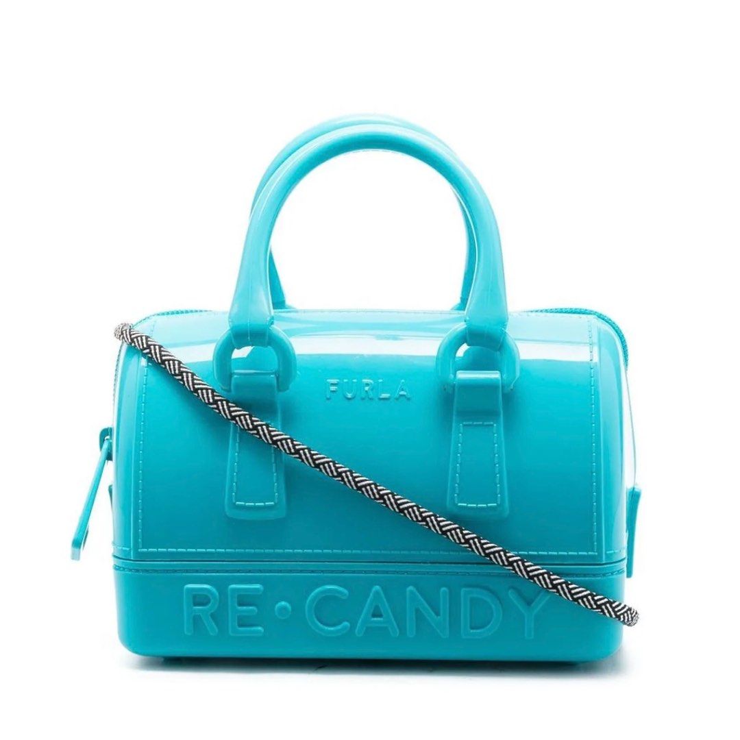 Furla Re Candy bag Blue Women s Fashion Bags Wallets Cross body Bags on Carousell
