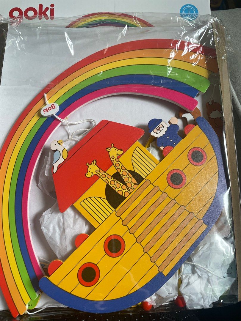 Goki Noah s Ark Crib Mobile Babies Kids Baby Nursery Kids