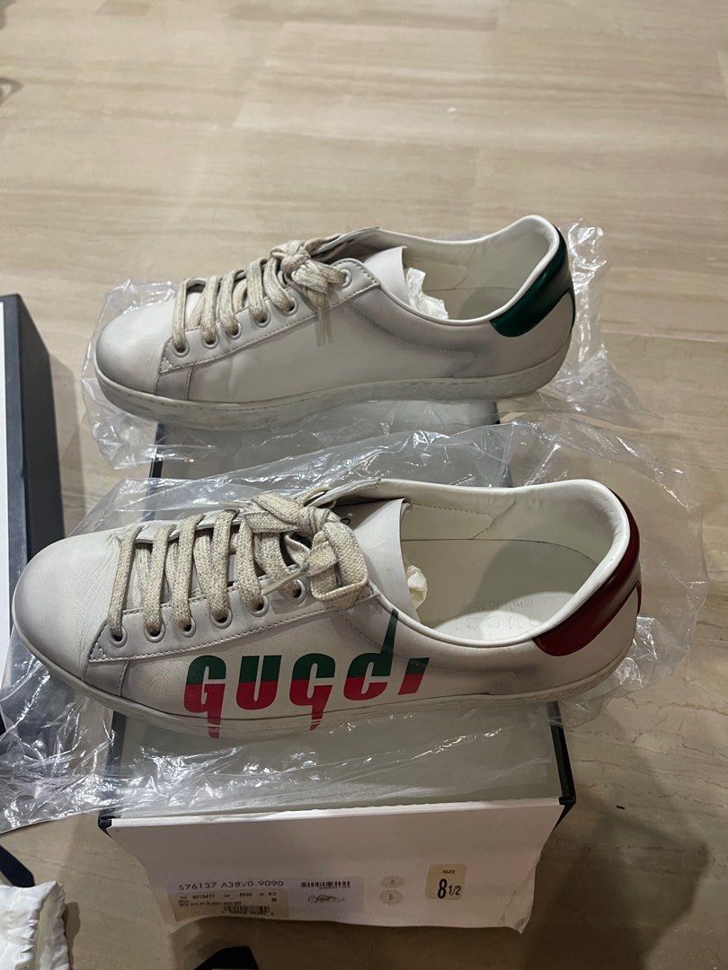 Gucci Ace Blade Sneakers 101 Authentic Luxury Sneakers Footwear on Carousell