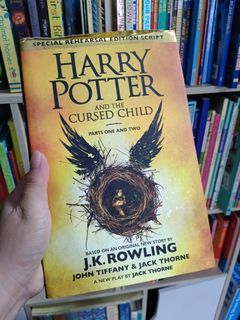Harry Potter and the cursed child- Hard back