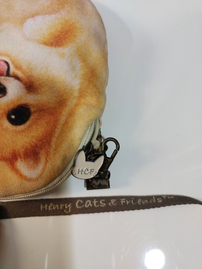 HENRY Cats& Friends 錢包, 她的時尚, 包包、錢包, 腰包、胸包在旋轉拍賣