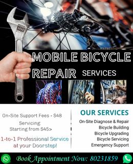 Onsite Doorstep Bicycle Repair And Servicing Collection item 1