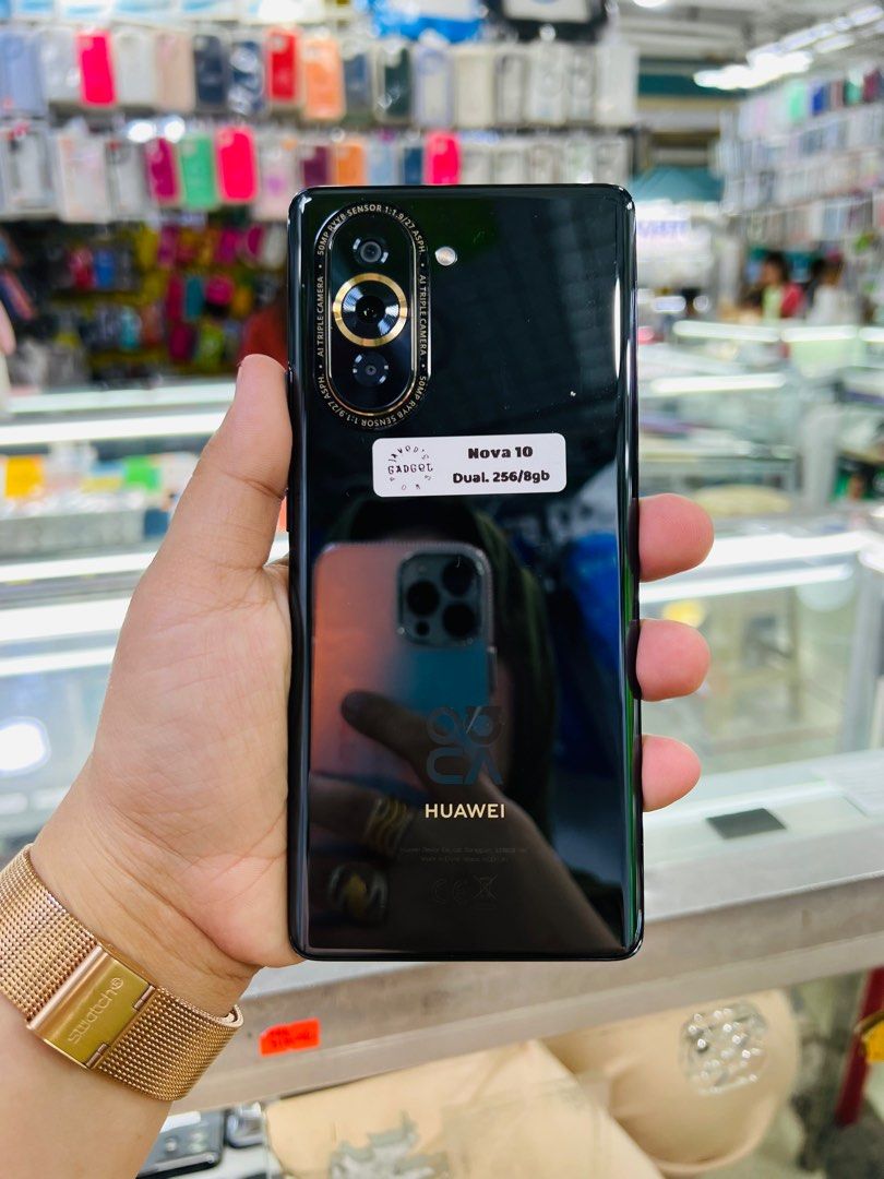Huawei Nova 10 256gb Global FU (Category: Huawei) located in San Juan City. Submitted by javedsgadgetshop (Listing ID 1292076156, Image 1). Description: OPEN FOR INSTALLMENT VIA CREDIT CARD/GGIVES & SWAP/TRADE-IN! WE BUY AND SELL ( ANYKINDS OF UNIT BINIBILI PO NAMIN)! PTPA : Padelete po f bawal Read ❗️Onhand ‼️ Huawei Nova 10 5G •256gb •NTC Variant •Good batt health •Factory Unlock •95% Smoothness •No hidden issue | No Repaired •100% Authentic | 