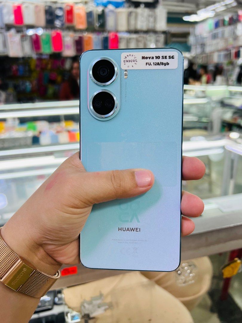 Huawei Nova 10 SE 128gb (Category: Huawei) located in San Juan City. Submitted by javedsgadgetshop (Listing ID 1292076426, Image 1). Description: OPEN FOR INSTALLMENT VIA CREDIT CARD/GGIVES & SWAP/TRADE-IN! WE BUY AND SELL ( ANYKINDS OF UNIT BINIBILI PO NAMIN)! PTPA : Padelete po f bawal Read ❗️Onhand ‼️ Huawei Nova 10 SE •128gb •NTC Variant •Good batt health •Factory Unlock •95% Smoothness •No hidden issue | No Repaired •100% Authentic | Not Ref