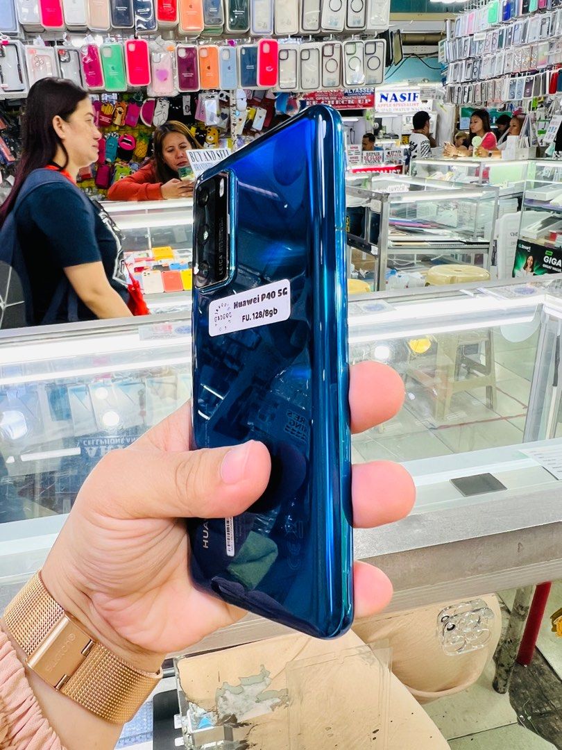 Huawei P40 5G 128gb Global (Category: Huawei) located in San Juan City. Submitted by javedsgadgetshop (Listing ID 1292075794, Image 2). Description: OPEN FOR INSTALLMENT VIA CREDIT CARD/GGIVES & SWAP/TRADE-IN! WE BUY AND SELL ( ANYKINDS OF UNIT BINIBILI PO NAMIN)! PTPA : Padelete po f bawal Read ❗️Onhand ‼️ Huawei P40 5G •128gb •NTC Variant •Good batt health •Factory Unlock •95% Smoothness •No hidden issue | No Repaired •100% Authentic | Not Refu