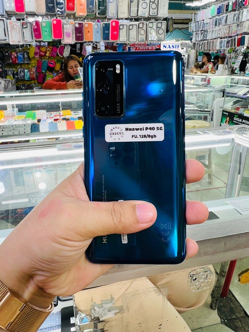 Huawei P40 5G 128gb Global (Category: Huawei) located in San Juan City. Submitted by javedsgadgetshop (Listing ID 1292075794, Image 1). Description: OPEN FOR INSTALLMENT VIA CREDIT CARD/GGIVES & SWAP/TRADE-IN! WE BUY AND SELL ( ANYKINDS OF UNIT BINIBILI PO NAMIN)! PTPA : Padelete po f bawal Read ❗️Onhand ‼️ Huawei P40 5G •128gb •NTC Variant •Good batt health •Factory Unlock •95% Smoothness •No hidden issue | No Repaired •100% Authentic | Not Refu