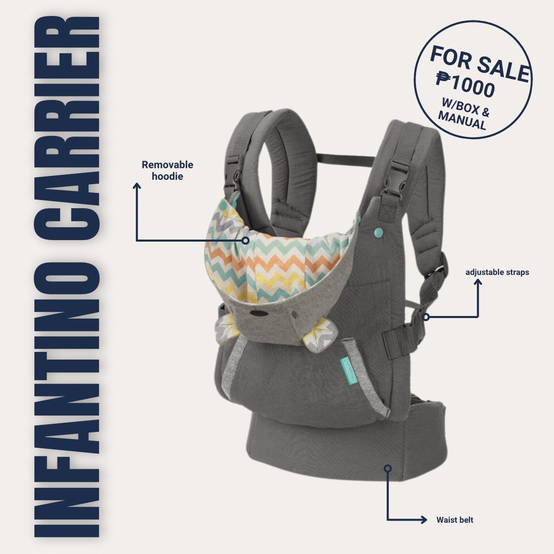 Infantino baby best sale carrier directions