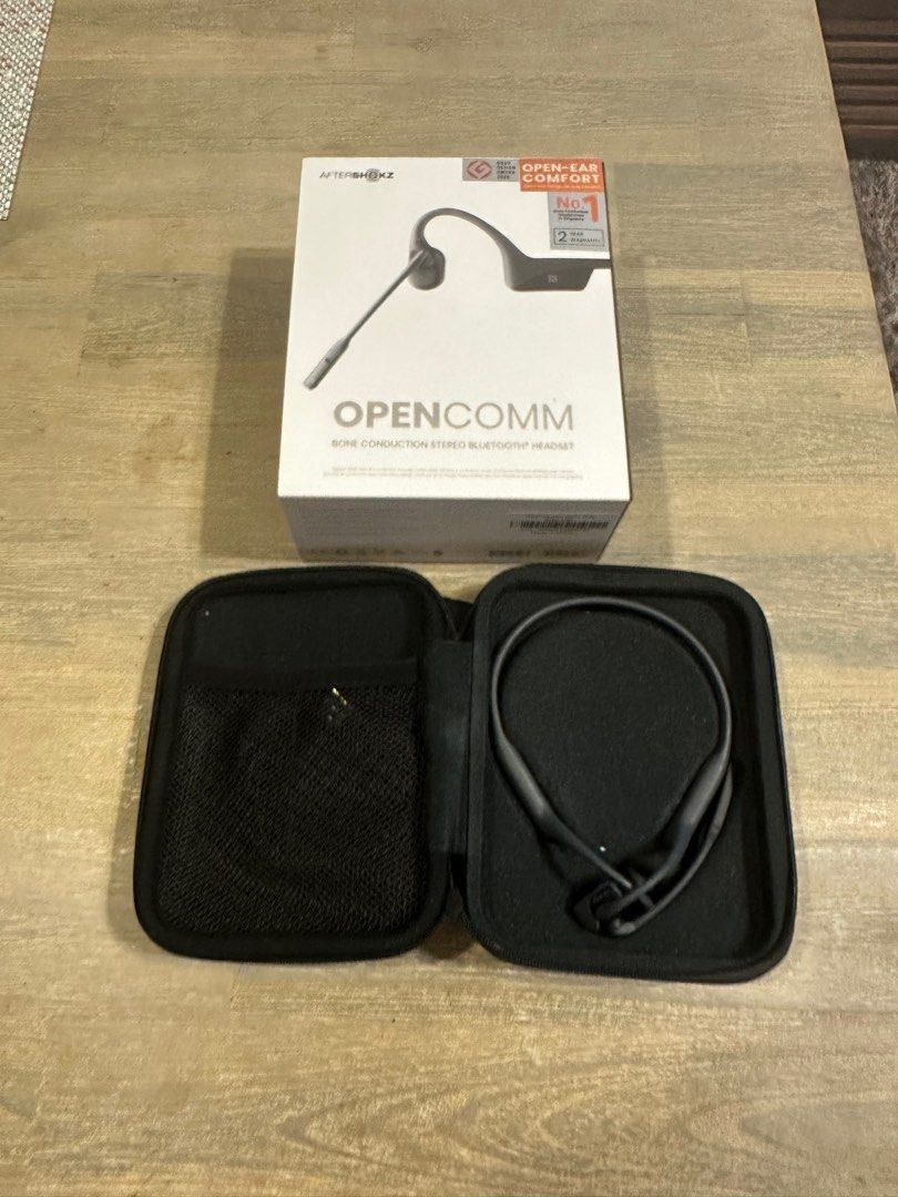 Aftershokz OpenComm Slate Gray