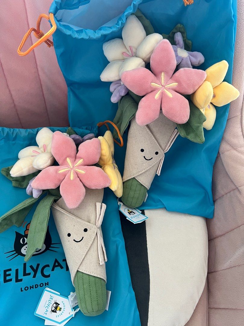 Jellycat amuseable bouquet of flowers, Hobbies & Toys, Stationery & Craft, Flowers & Bouquets on