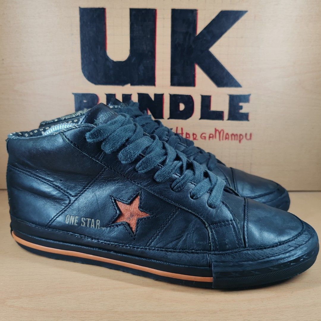 Converse one star mid leather deals