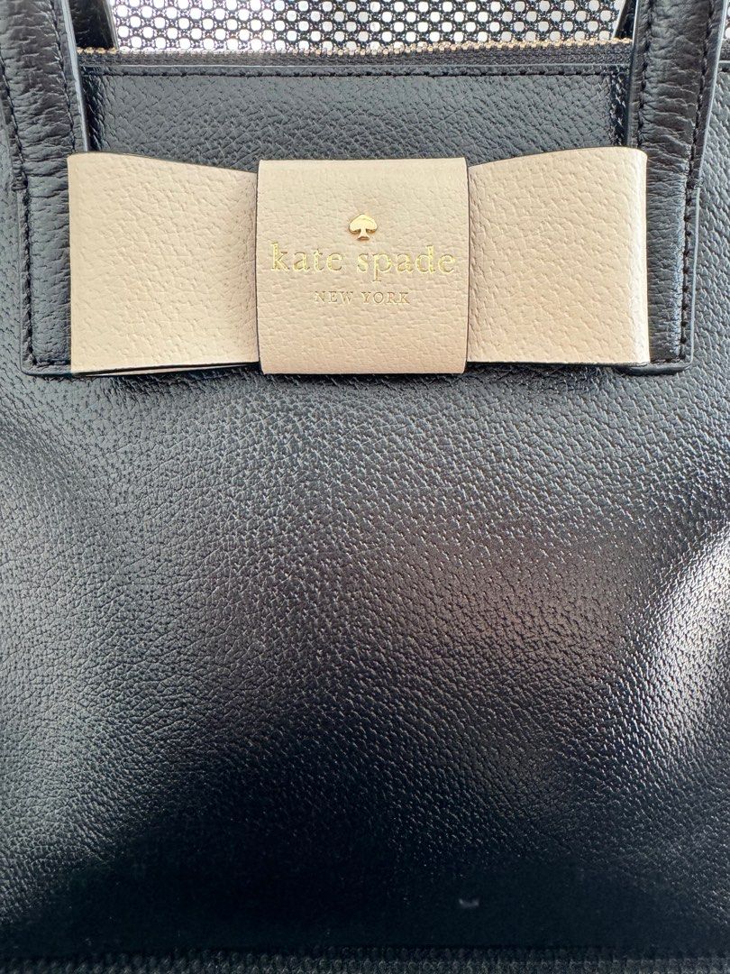 Kate Spade Bag (Category: Luxury Bags & Wallets) located in Marikina City. Submitted by bbbiancsss (Listing ID 1292157863, Image 2). Description: Authentic Kate Spade Cross Body bag with Bow Design Bought from US RFS: Decluttering.