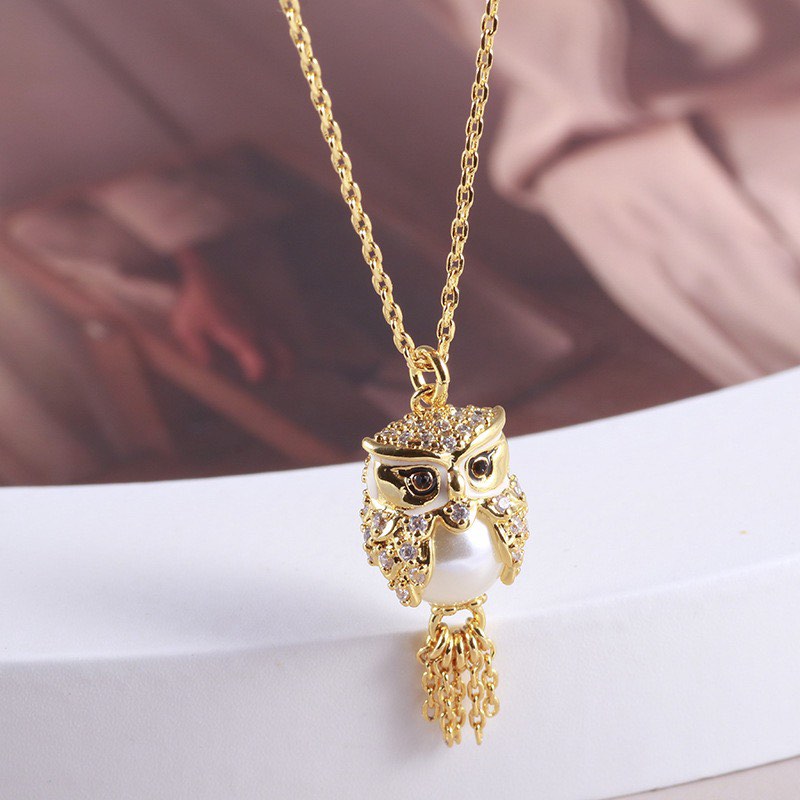 Kate spade owl pendant store