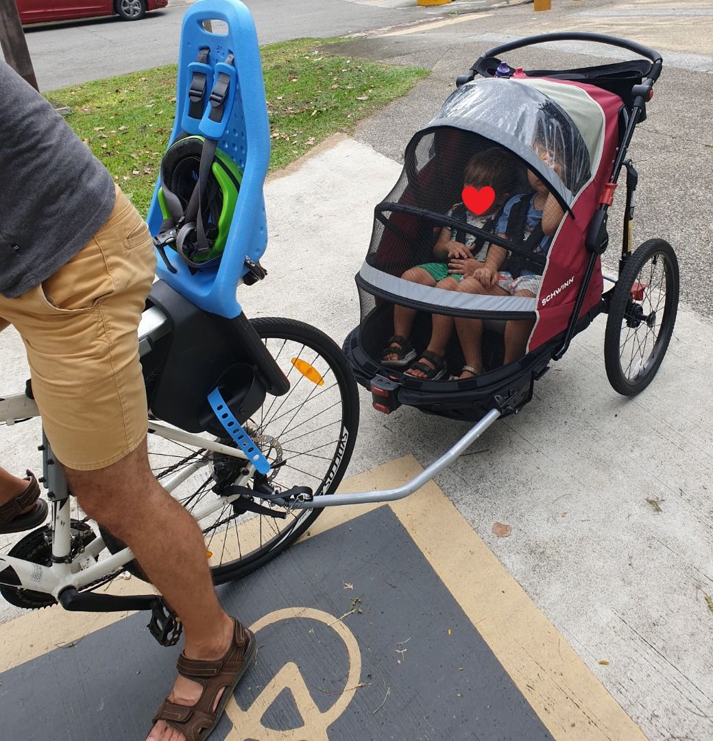 Used kids sale bike trailer