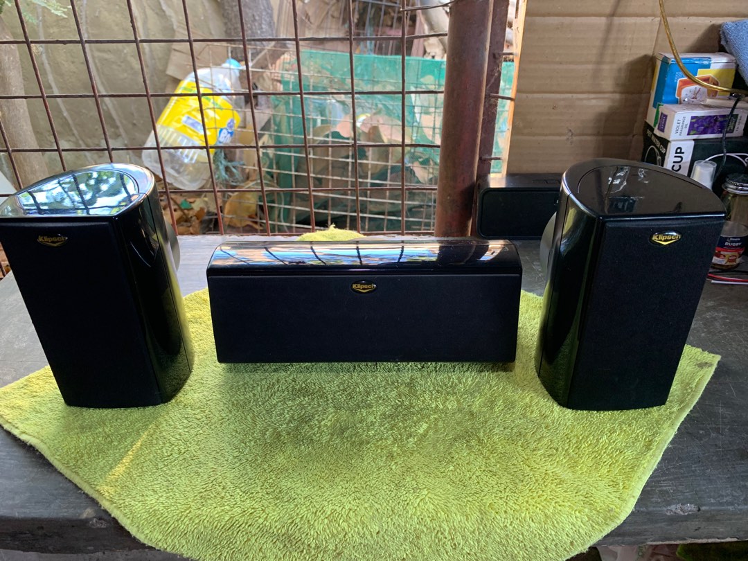KLIPSCH HD500 SURROUND & CENTER CHANNEL SPEAKERS 100 WATTS 8 OHMS