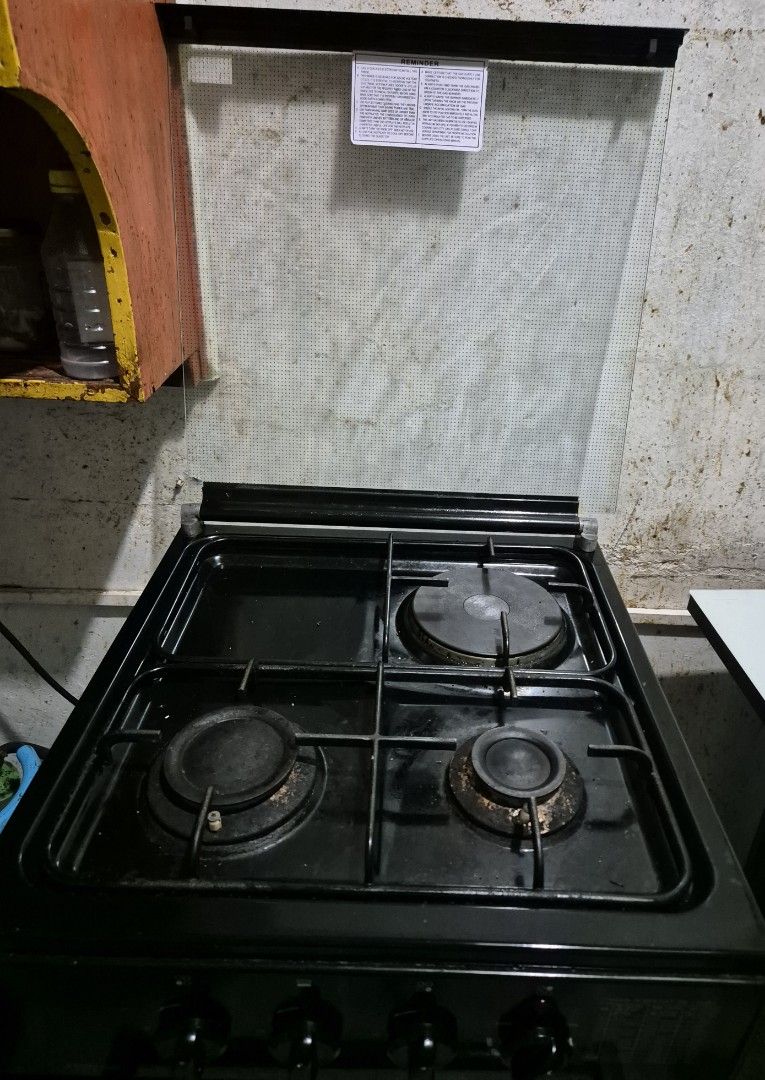 La Germania oven range stove (Category: Cookers) located in Manila. Submitted by lhorajeanniecariasa (Listing ID 1292163381, Image 2). Description: 2 gas and 1 electric.with baking and roasting. pm me for inquiry. pm lang po. message me..