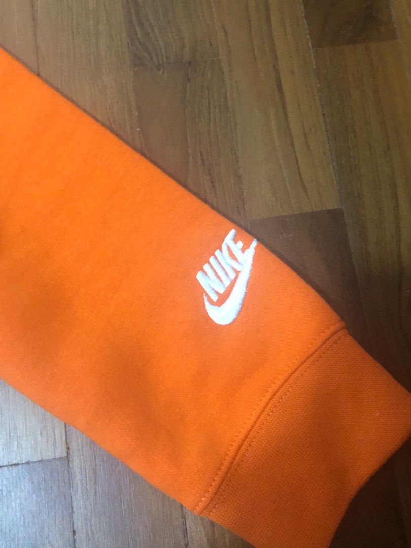 Ensemble jogging nike orange top