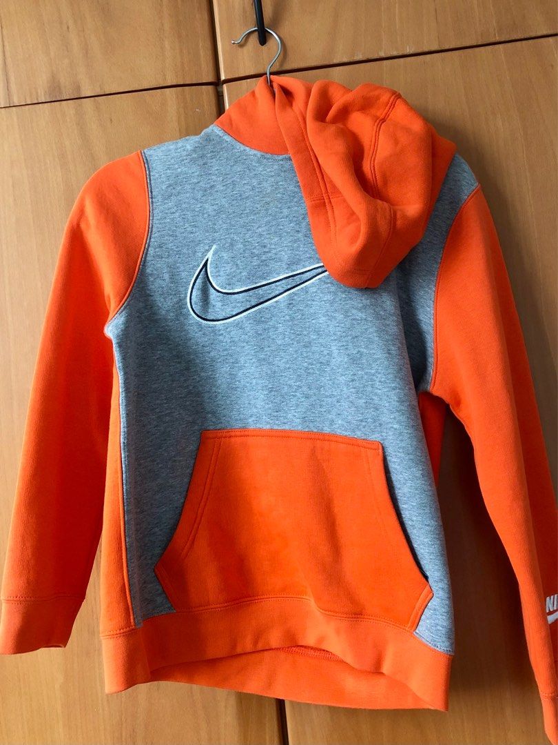 Nike orange jumper on sale