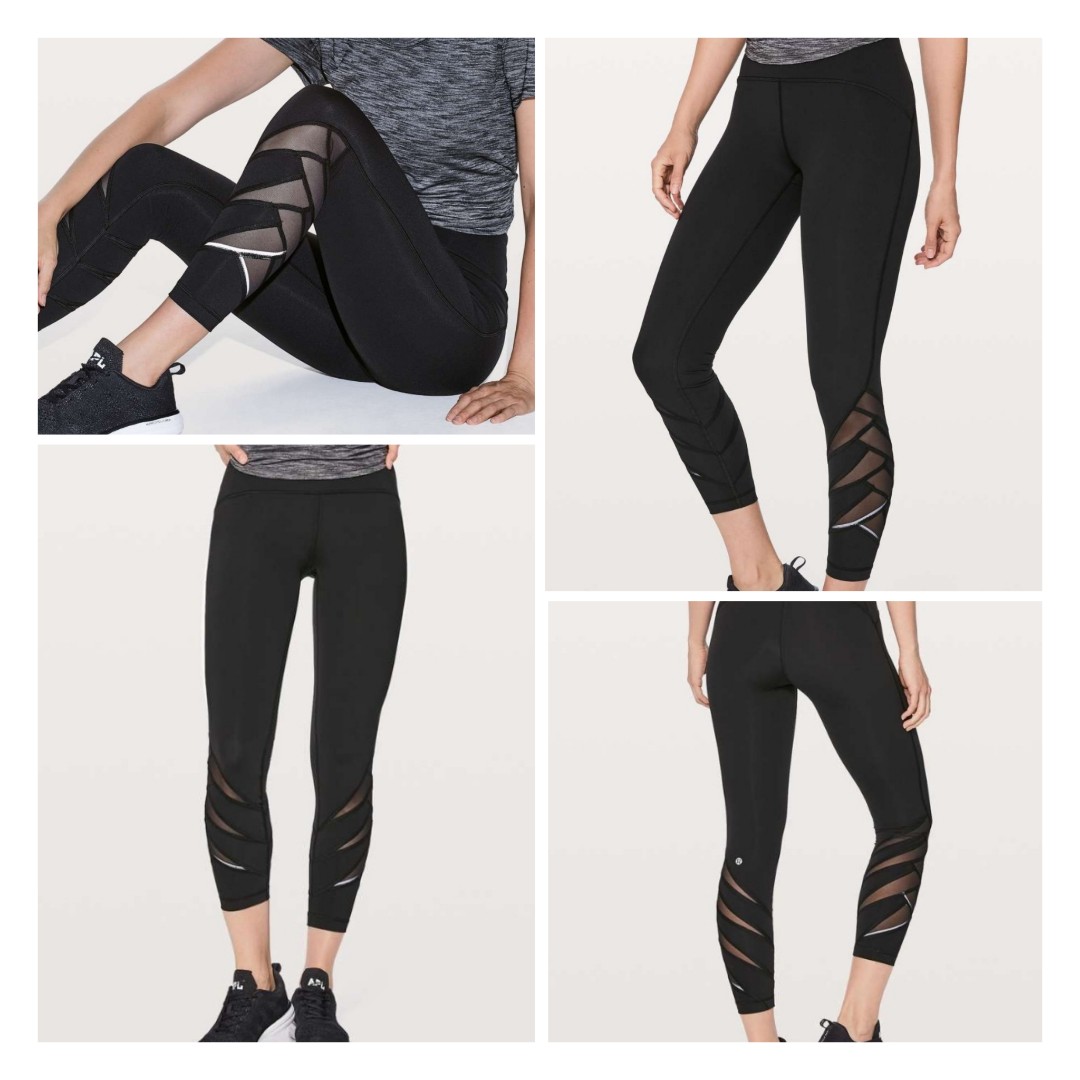 Lululemon Motionful 7/8 Tight 25 - Black - lulu fanatics