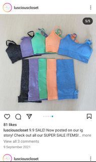 Luscious closet sports wear terno