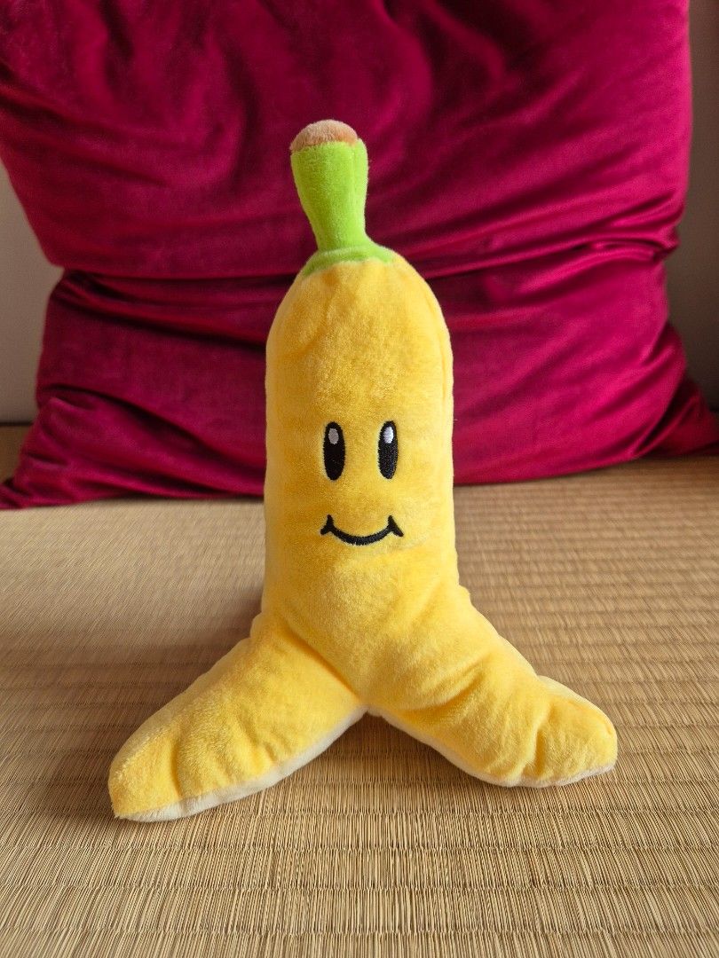 Mario banana peel plush store