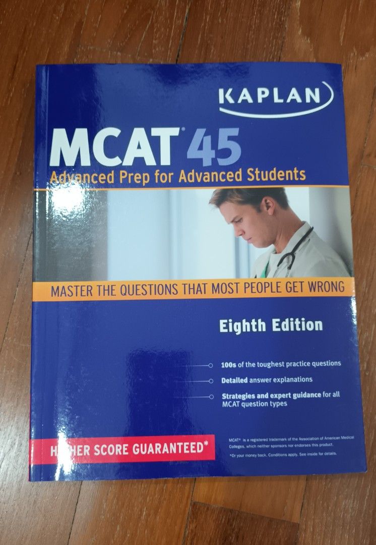 MCAT Advanced Prep for Advanced Students (Pre-Med Prep Book), Hobbies ...