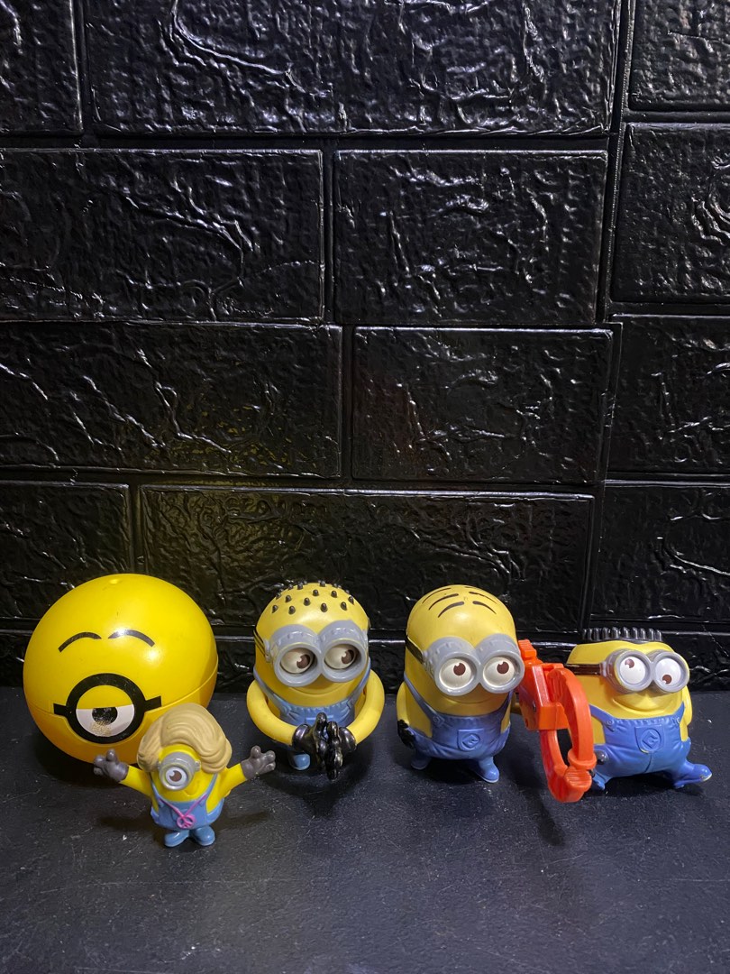 Mcdonald’s Minion Toy Set, Hobbies & Toys, Toys & Games on Carousell