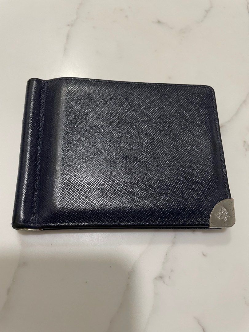 MCM Men money clip wallet, Men's Fashion, Watches Accessories