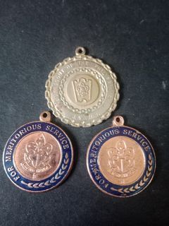 Memorabilia boy scout medal