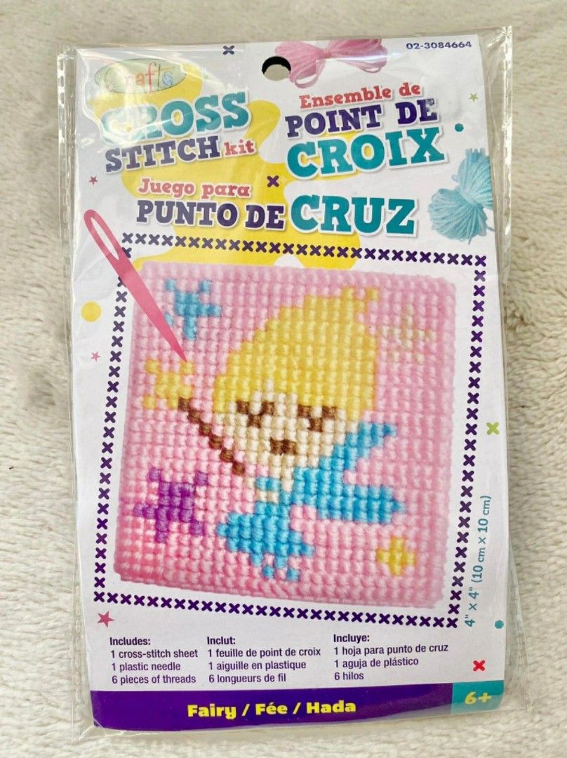 Mini Cross Stitch Kit Fairy Design (Category: Handmade Craft) located in Paranaque City. Submitted by katlea611 (Listing ID 1292085187, Image 1). Description: 1. My items are reasonably priced. No haggling 2. Payment is through BDO, Metrobank or Gcash 3. It is the courier’s responsibility to deliver your package on time, however, delays can happen so please be patient & understanding 4. I will not be liable for any delays, damages or loss of your