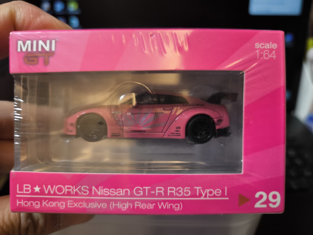 MINI GT LB WORKS NISSAN GT-R R35 TYPE 1 #29, 興趣及遊戲, 玩具 