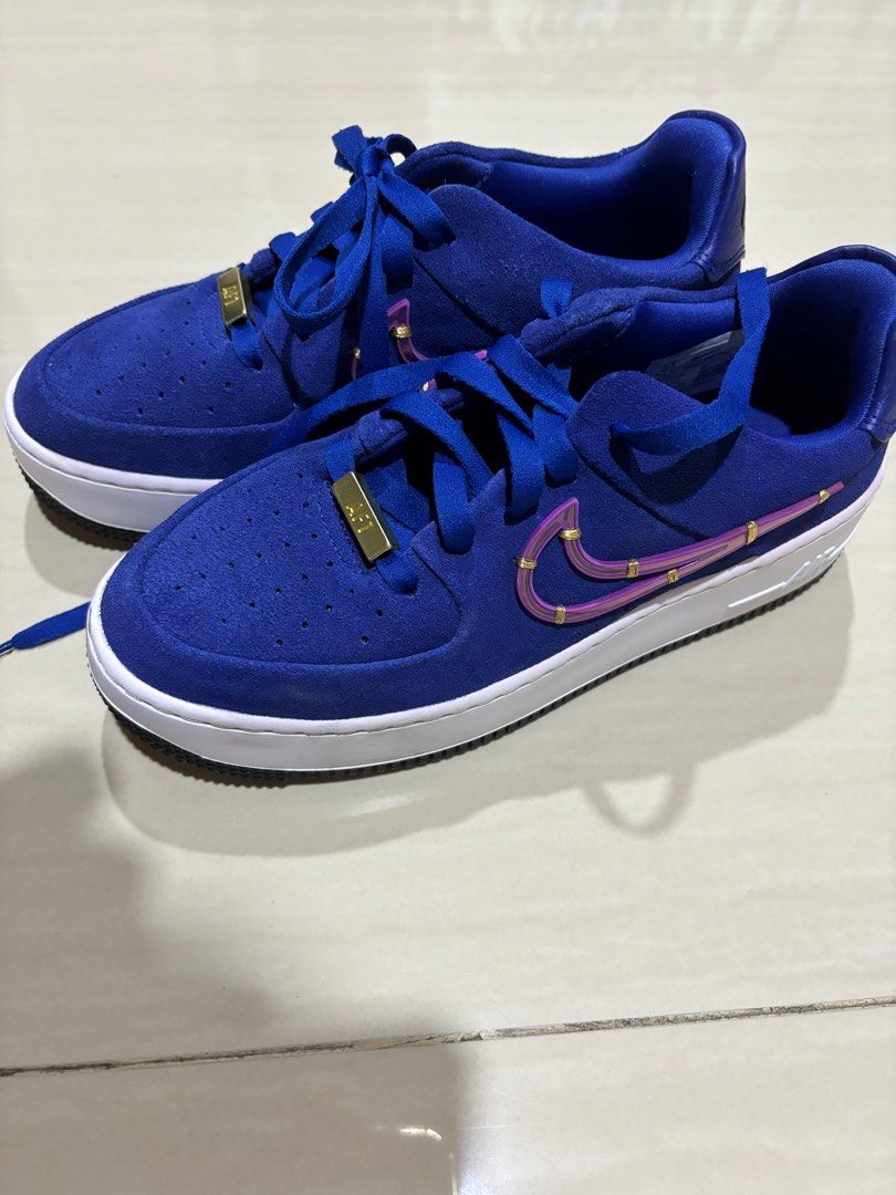 Nike Air Force Sage Low LX 'Deep Royal Blue', Women's Fashion