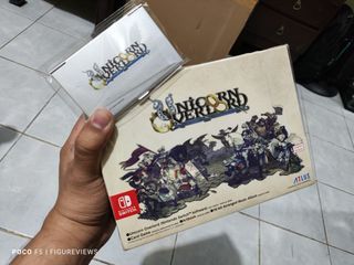 NSW/Nintendo Switch Unicorn Overlord Limited Edition ONHAND NOW

₱10,000

⚠️Japanese yung cards and art book

MOP: BPI/GCASH
MOD: Lalamove/LBC (from Calamba Laguna)
