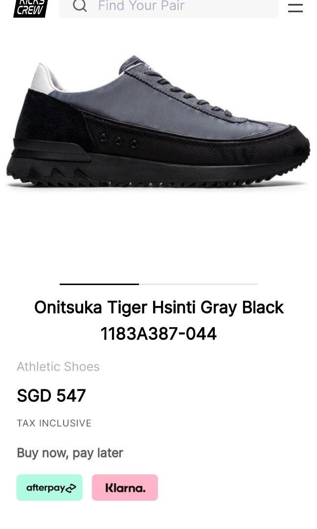 Onitsuka tiger afterpay store