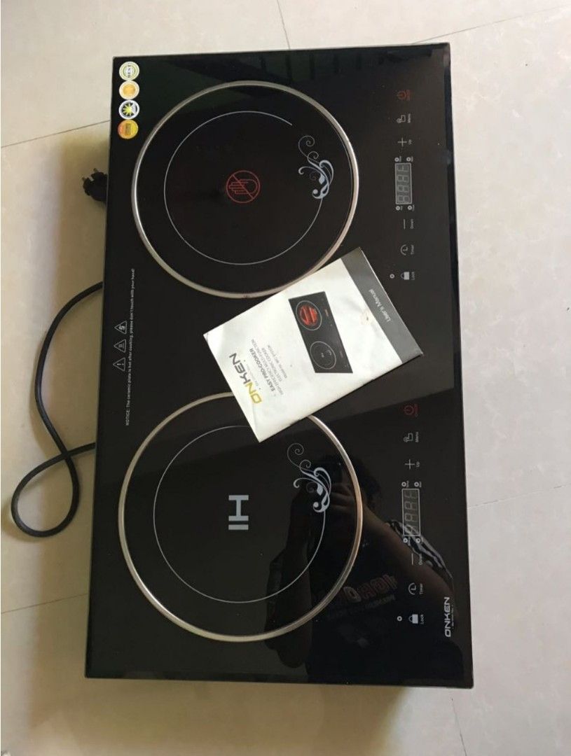 ONKEN EASY PRO COOKER (Category: Cookers) located in San Fernando. Submitted by zharalee_17 (Listing ID 1292130154, Image 1). Description: Double burner induction cooker Sealed Brandnew Never been used Free delivery around Pampanga.